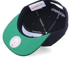 Brooklyn Nets Front Loaded Black Snapback - Mitchell & Ness