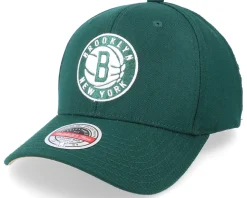 Brooklyn Nets Green/Sand Classic Green Adjustable - Mitchell & Ness
