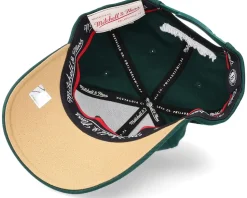 Brooklyn Nets Green/Sand Classic Green Adjustable - Mitchell & Ness