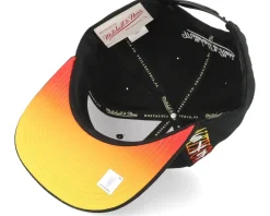 Brooklyn Nets High Grade Black Snapback - Mitchell & Ness