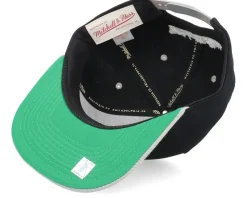 Brooklyn Nets Monument Black/Grey Snapback - Mitchell & Ness