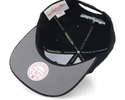 Brooklyn Nets Munch Time Black Snapback - Mitchell & Ness