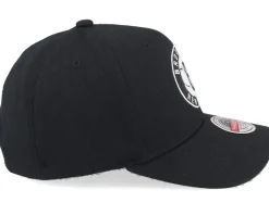 Brooklyn Nets NBA Logo Black Adjustable - Mitchell & Ness