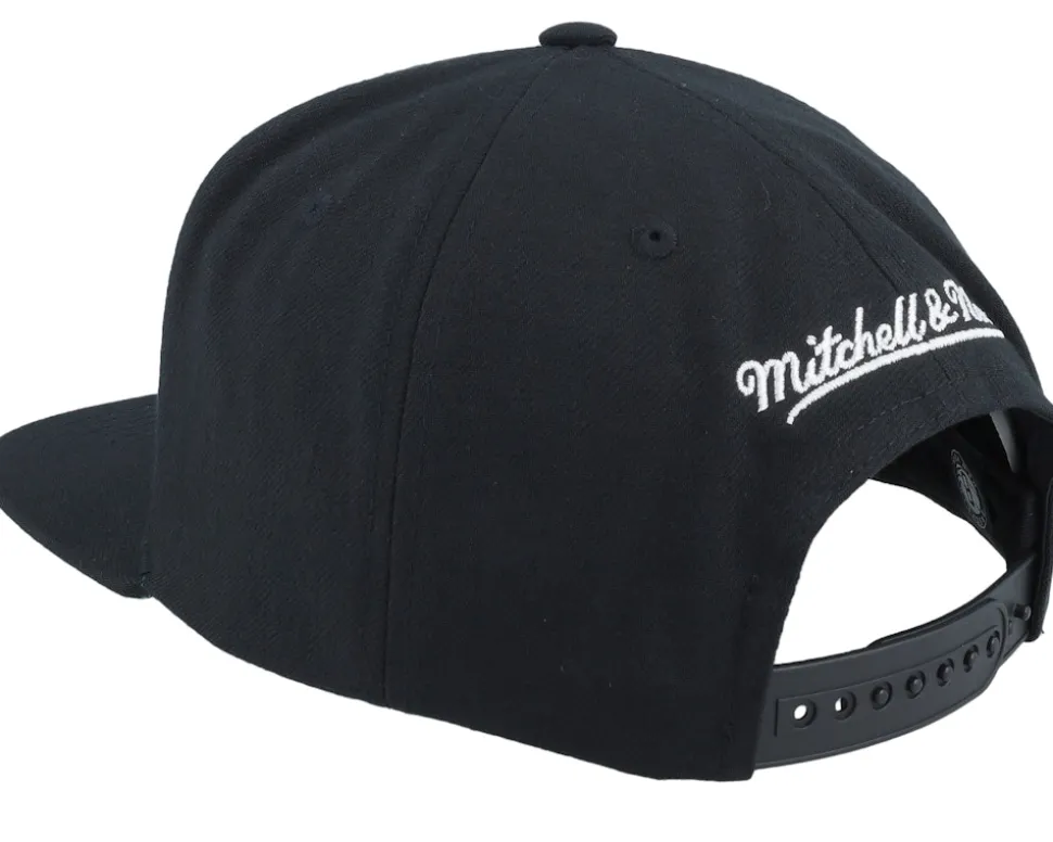 Brooklyn Nets Now You See Me Black Snapback - Mitchell & Ness