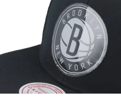 Brooklyn Nets Now You See Me Black Snapback - Mitchell & Ness