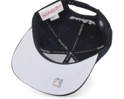 Brooklyn Nets Paint By Number Black Snapback - Mitchell & Ness