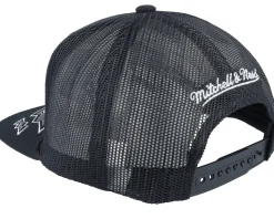 Brooklyn Nets Recharge Black Trucker - Mitchell & Ness