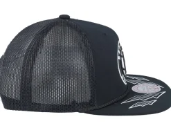 Brooklyn Nets Recharge Black Trucker - Mitchell & Ness