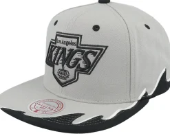 Brooklyn Nets Rising Tide Grey Snapback - Mitchell & Ness