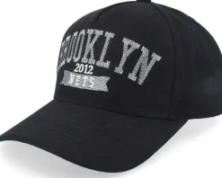 Brooklyn Nets Shady Suede Pro Black A-frame Adjustable - Mitchell & Ness