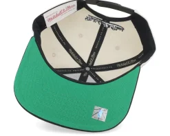 Brooklyn Nets Speed Zone Off White/Black Snapback - Mitchell & Ness