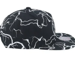 Brooklyn Nets Storm Season Black Snapback - Mitchell & Ness