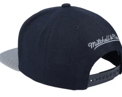 Brooklyn Nets Team 2 Tone 2.0 Black/Grey Snapback - Mitchell & Ness