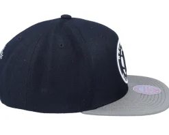 Brooklyn Nets Team 2 Tone 2.0 Black/Grey Snapback - Mitchell & Ness