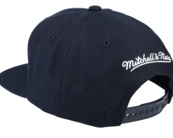 Brooklyn Nets Team Ground 2.0 Black Snapback - Mitchell & Ness