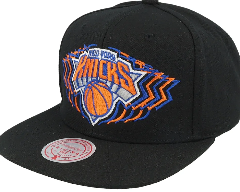 Brooklyn Nets Team Vibes Black Snapback - Mitchell & Ness