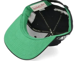 Brooklyn Nets Triple Play Black Snapback - Mitchell & Ness