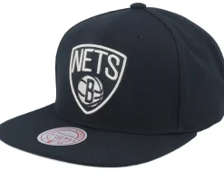 Brooklyn Nets Watch Me Shine Black Snapback - Mitchell & Ness