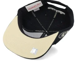 Brooklyn Nets With Love Black Snapback - Mitchell & Ness