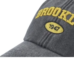 Brooklyn Washed Black Dad Cap - Iconic