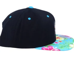 Brown Cool Llama Black/Hawaiian Snapback - Iconic