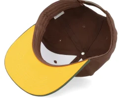 Brown/Dark Green/Yellow Snapback - Equip
