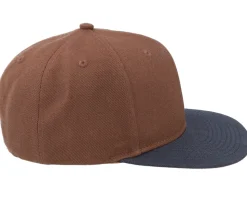 Brown/Navy/Red Snapback - Equip
