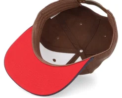 Brown/Navy/Red Snapback - Equip