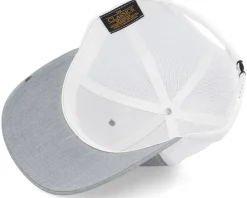 Bruce Retro Heather Grey/White Trucker - Salty Crew