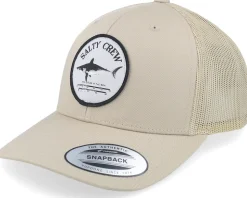 Bruce Retro Khaki Trucker - Salty Crew