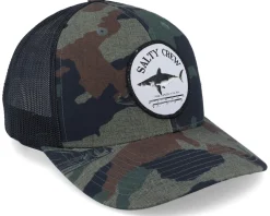 Bruce Retro Salty Camo Trucker - Salty Crew