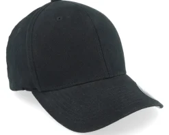 Brushed Twill Black Flexfit - Flexfit