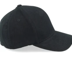 Brushed Twill Black Flexfit - Flexfit