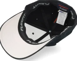 Brushed Twill Black Flexfit - Flexfit