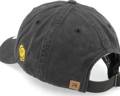 Bubblegum Smile Patch Black Dad Cap - Lucid Smile