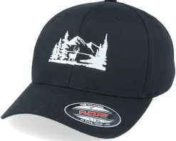 Buck Nature Silhouette Black Flexfit - Wild Spirit