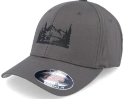 Buck Nature Silhouette Dark Grey Flexfit - Wild Spirit