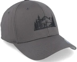 Buck Nature Silhouette Dark Grey Flexfit - Wild Spirit
