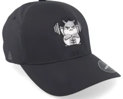 Buff Hamster Working Out Delta Black Flexfit - Berzerk