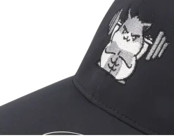 Buff Hamster Working Out Delta Black Flexfit - Berzerk