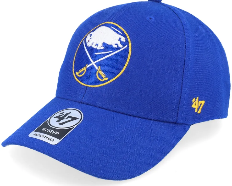 Buffalo Sabres Mvp Royal/White Adjustable - 47 Brand