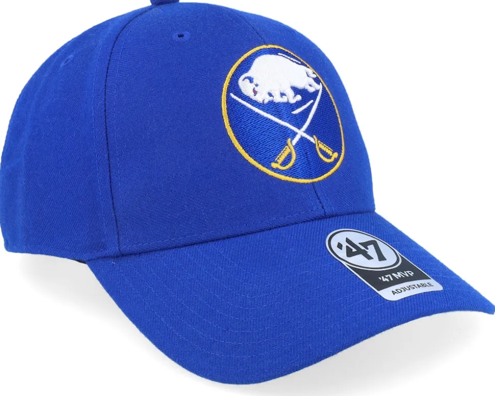 Buffalo Sabres Mvp Royal/White Adjustable - 47 Brand