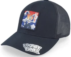 Bugs Bunny And The Wave Black Trucker - Looney Tunes