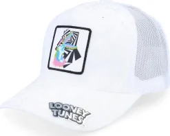 Bugs Bunny Velvet White Trucker - Looney Tunes