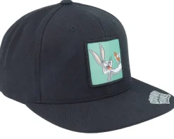 Bugs Bunny With Carrot Black Snapback - Looney Tunes