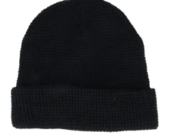 Builders Waffle Knit Beanie Black Cuff - Brixton