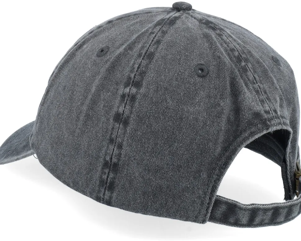 Bullfinch Bird Vintage Washed Black Dad Cap - Iconic