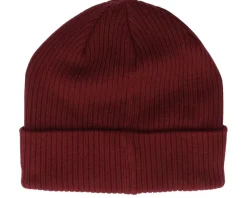 Burgundy Organic Cotton Cuff - Beechfield