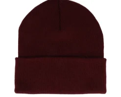 Burgundy Original Patch Cuff - Beechfield