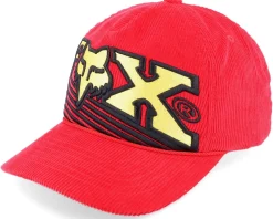 Burm Hat Flame Red Adjustable - Fox